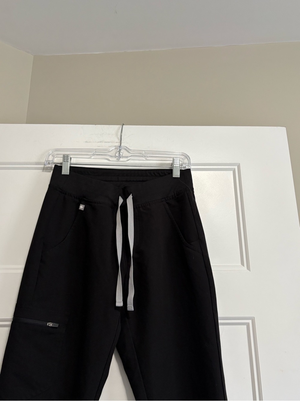 Figs Black Technical Collection Scrub Pants